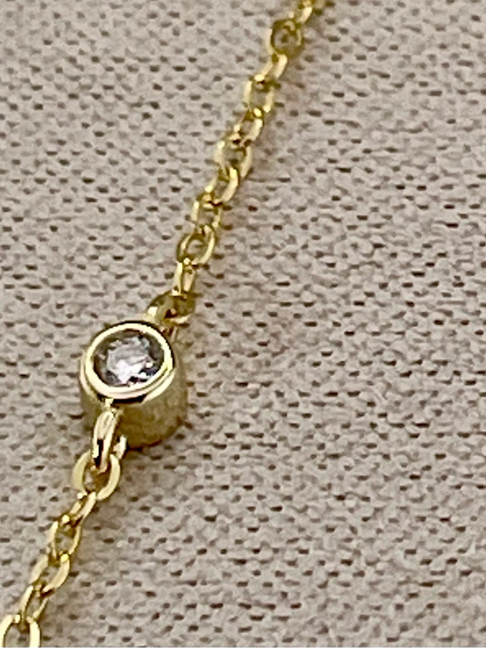 Deal‼️1/4ct Diamond Necklace Minimalist Yellow Gold over 925 Silver. Pendant - Picture 11 of 12